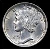 Image 2 : 1923-p Mercury Dime 10c Grades Choice Unc FSB