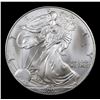 Image 2 : 2002 Silver Eagle Dollar $1 Grades Mint State