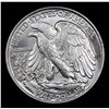 Image 3 : 1945-p Walking Liberty Half Dollar 50c Grades GEM Unc