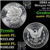 Image 1 : 1881-s Morgan Dollar $1 Grades Choice Unc+ PL
