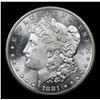 Image 2 : 1881-s Morgan Dollar $1 Grades Choice Unc+ PL