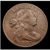 Image 2 : 1803 S-251 Draped Bust Large Cent 1c Grades f+