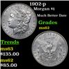 Image 1 : 1902-p Morgan Dollar $1 Grades Select Unc