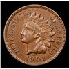 Image 2 : 1901 Indian Cent 1c Grades AU Details