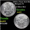 Image 1 : 1902-o Vam 31A R5 Morgan Dollar $1 Grades Select Unc