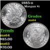 Image 1 : 1885-o Morgan Dollar $1 Grades Choice Unc