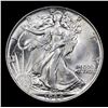 Image 2 : 1944-p Walking Liberty Half Dollar 50c Grades Choice+ Unc