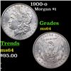 Image 1 : 1900-o Morgan Dollar $1 Grades Choice Unc