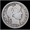 Image 2 : 1915-d Barber Quarter 25c Grades vg+
