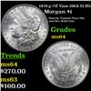 Image 1 : 1878-p 7tf Vam 196A I3 R5 Morgan Dollar $1 Grades Choice Unc