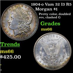 1904-o Vam 32 I3 R5 Morgan Dollar $1 Grades GEM+ Unc