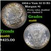 Image 1 : 1904-o Vam 32 I3 R5 Morgan Dollar $1 Grades GEM+ Unc