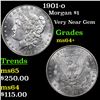 Image 1 : 1901-o Morgan Dollar $1 Grades Choice+ Unc
