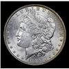 Image 2 : 1886-p Rainbow Toned Morgan Dollar $1 Grades Select Unc