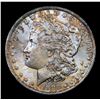 Image 2 : 1885-o Rainbow Toned Morgan Dollar $1 Grades GEM Unc