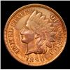Image 2 : 1890 Indian Cent 1c Grades Choice Unc RB