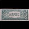 Image 3 : 1935A $1 Silver Certificate Hawaii WWII Emergency Currency Grades f+