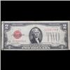 Image 2 : 1928G $2 Red seal United States Note Grades f+