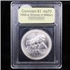Image 2 : 1994-w Women in Military Modern Commem Dollar $1 Graded ms70, Perfection By USCG