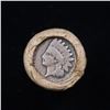 Image 2 : Mixed small cents 1c orig shotgun roll, 1919-s Wheat Cent, 1897 Indian Cent other end, McDnalds Wrap
