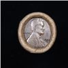 Image 2 : Mixed small cents 1c orig shotgun roll, 1924-s Wheat Cent, 1898 Indian Cent other end, McDnalds Wrap