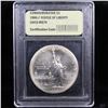 Image 2 : 1986-p Liberty Modern Commem Dollar $1 Graded ms70, Perfection By USCG