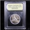 Image 2 : 1995-s Civil War Modern Commem Half Dollar 50c Graded ms70, Perfection By USCG