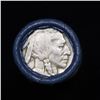 Image 2 : Buffalo Nickel Shotgun Roll in Old Bank Style 'Bell Telephone'  Wrapper 1921 & s Mint Ends Grades