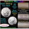 Image 1 : ***Auction Highlight*** 1923-p Uncirculated Peace Dollar Shotgun Roll (fc)