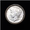 Image 2 : ***Auction Highlight*** Full solid date 1921-p KEY DATE Peace silver dollar roll, 20 coins (fc)