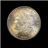 Image 2 : ***Auction Highlight*** PCGS 1882-p Monster Rainbow Toned Morgan Dollar $1 Graded ms64 By PCGS (fc)