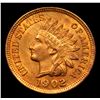 Image 2 : ***Auction Highlight*** 1902 Indian Cent 1c Graded Choice+ Unc RD By USCG (fc)