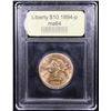 Image 4 : ***Auction Highlight*** 1894-p Gold Liberty Eagle $10 Graded Choice Unc By USCG (fc)