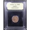 Image 4 : ***Auction Highlight*** 1860 Indian Cent 1c Graded Choice+ Unc By USCG (fc)