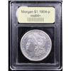 Image 4 : ***Auction Highlight*** 1904-p Morgan Dollar $1 Graded Choice+ Unc By USCG (fc)