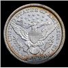 Image 3 : ***Auction Highlight*** 1893-p Rainbow Toned Barber Quarter 25c Graded Choice+ Unc By USCG (fc)
