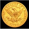 Image 3 : ***Auction Highlight*** 1893-cc Gold Liberty Half Eagle $5 Graded Select Unc By USCG (fc)