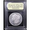 Image 4 : ***Auction Highlight*** 1878-p 7/8tf Vam 36 7/4 I4 R4 Morgan Dollar $1 Graded Select Unc DMPL By USC