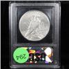 Image 5 : ***Auction Highlight*** 1928-p Peace Dollar $1 Graded Choice Unc By USCG (fc)
