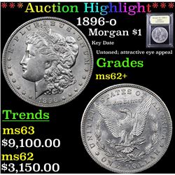 ***Auction Highlight*** 1896-o Morgan Dollar $1 Graded Select Unc By USCG (fc)