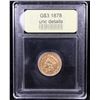 Image 4 : ***Auction Highlight*** 1878 Three Dollar Gold 3 Graded Unc Details By USCG (fc)