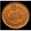 Image 3 : ***Auction Highlight*** 1866 Indian Cent 1c Graded Select+ Unc RB By USCG (fc)