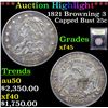 Image 1 : ***Auction Highlight*** 1821 Browning 3 Capped Bust Quarter 25c Graded xf+ By USCG (fc)