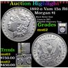 Image 1 : ***Auction Highlight*** 1892-o Vam 15a R6 Morgan Dollar $1 Graded Select Unc By USCG (fc)