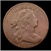 Image 2 : ***Auction Highlight*** 1802 s-237 Draped Bust Large Cent 1c Graded vf++ By USCG (fc)