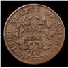 Image 3 : ***Auction Highlight*** 1802 s-237 Draped Bust Large Cent 1c Graded vf++ By USCG (fc)