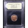Image 4 : ***Auction Highlight*** 1917-p Lincoln Cent 1c Graded Gem+ Unc RD By USCG (fc)