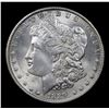 Image 2 : ***Auction Highlight*** 1889-p Colorfully Toned Morgan Dollar $1 Graded GEM+ Unc By USCG (fc)