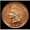 Image 2 : ***Auction Highlight*** 1887 Indian Cent 1c Graded Choice Unc RD By USCG (fc)