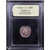 Image 4 : ***Auction Highlight*** 1887 Indian Cent 1c Graded Choice Unc RD By USCG (fc)